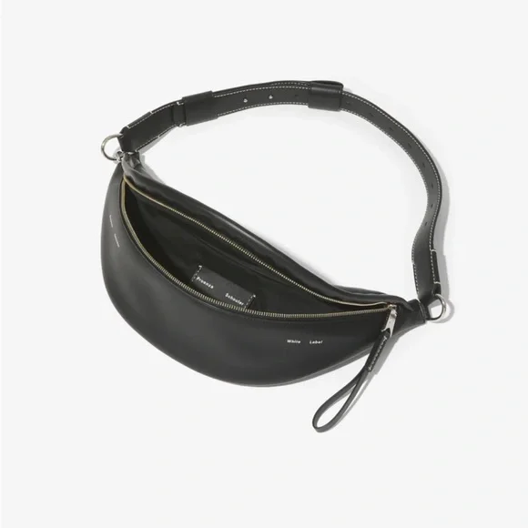 Proenza Schouler Stanton Sling Crinkled Leather Shoulder Bag - Picture 7 of 8